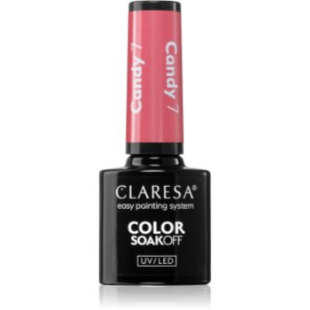 Claresa SoakOff UV/LED Color Candy lac de unghii sub forma de gel - imagine 2